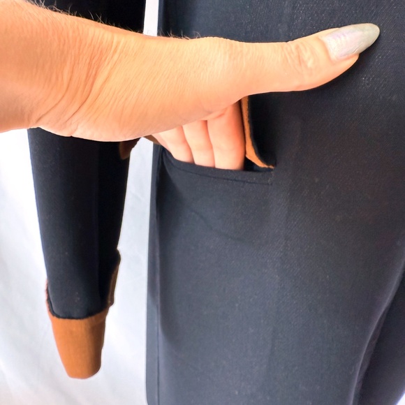 Vintage Piazza Sempione Long Wool Blazer Could also be worn as a dress Size 10 - Picture 6 of 12